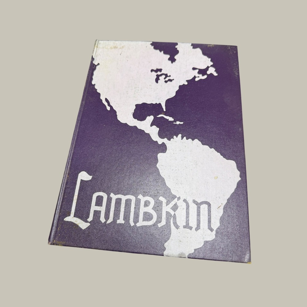 1957 Lambkin Fort Collins High School Yearbook‎ Colorado Vintage Hardcover